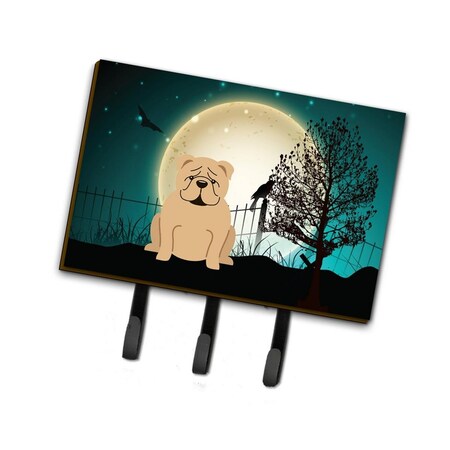 Carolines Treasures Halloween Scary English Bulldog Fawn Leash or Key Holder BB2314TH68